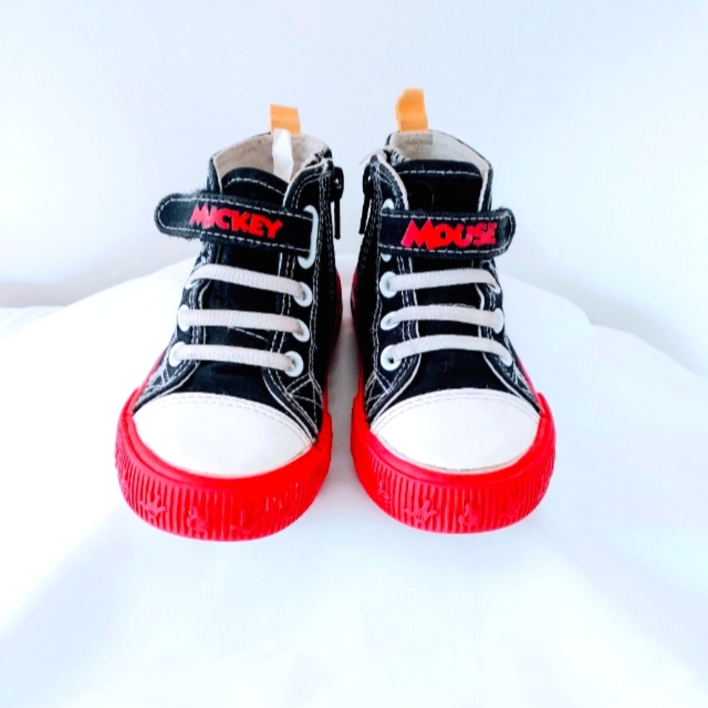Adorable High Top Disney Theme Tennis Shoes